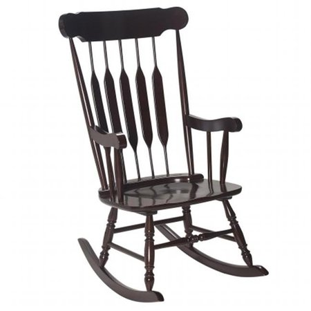 GIFTMARK Giftmark 3800E Adult Rocking Chair - Espresso 3800E